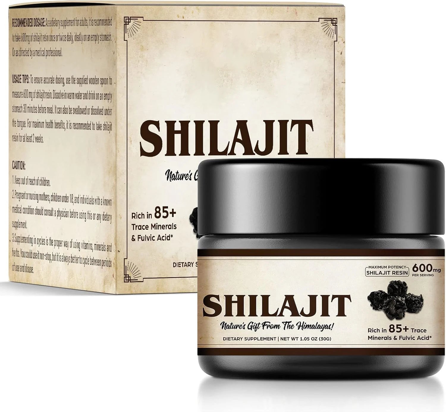 Pure Himalayan Organic Shilajit