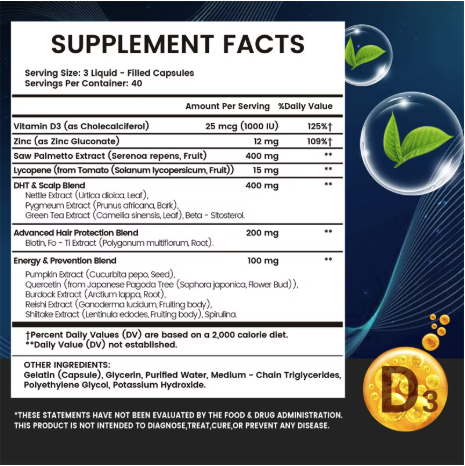 DHT Blockers - Hair Loss Supplement